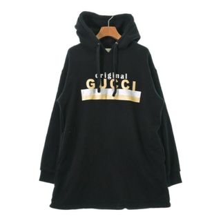 Gucci - GUCCI グッチ パーカー XS 黒 【古着】【中古】