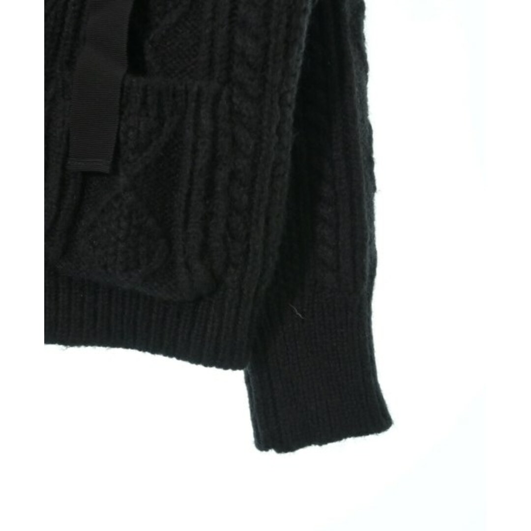 RED VALENTINO ヴァレンティノレッド カーディガン M 黒 【古着】 RED VALENTINO ヴァレンティノレッド カーディガン M 黒 【古着】