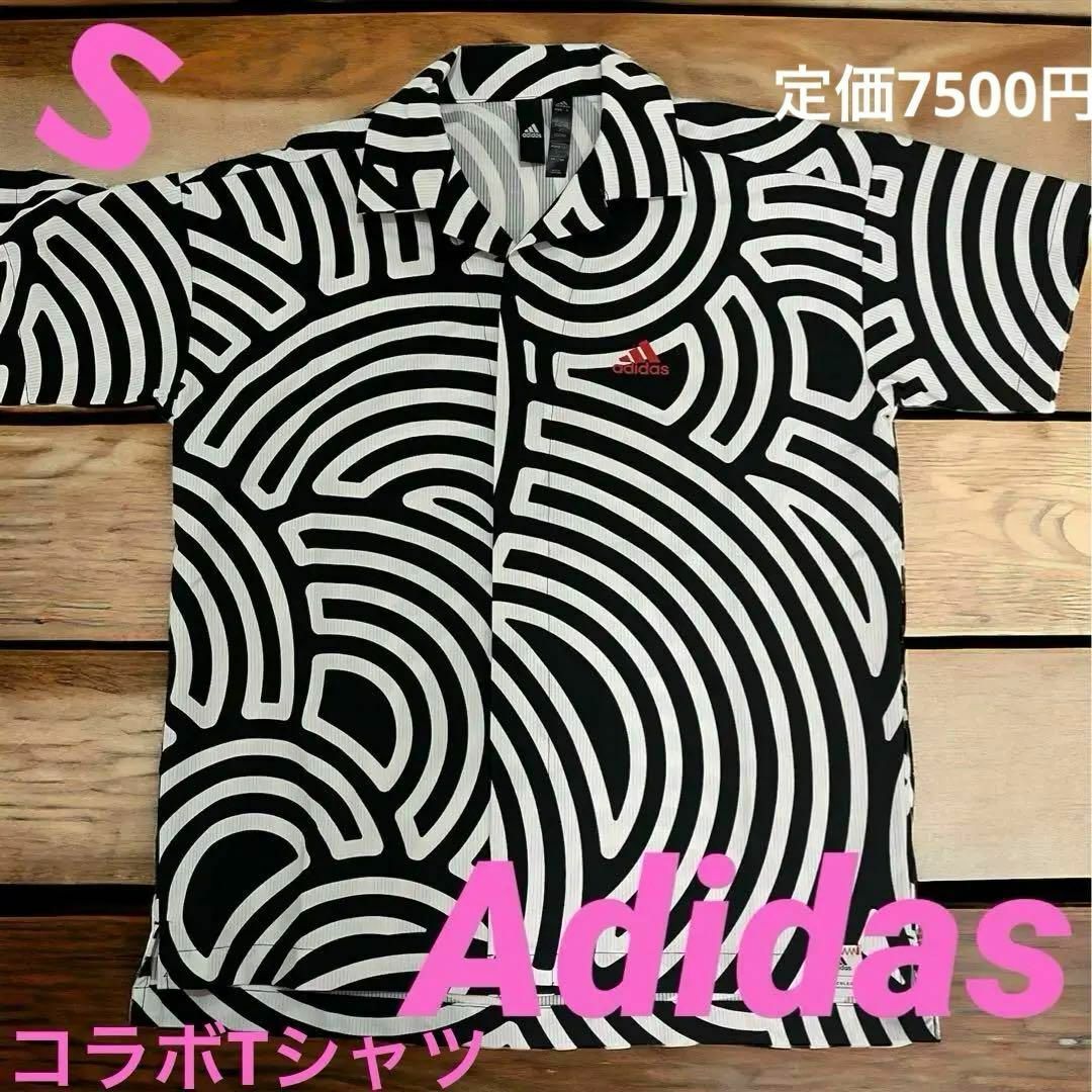 adidas(アディダス)のアディダス] オープンカラーシャツ 【HIROKO TAKAHASHI】 コラボ メンズのトップス(Tシャツ/カットソー(半袖/袖なし))の商品写真