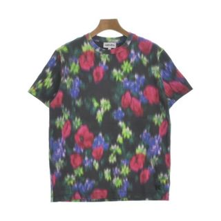 ケンゾー(KENZO)のKENZO ケンゾー Tシャツ・カットソー M 黒系x赤x黄緑等 【古着】【中古】(カットソー(半袖/袖なし))