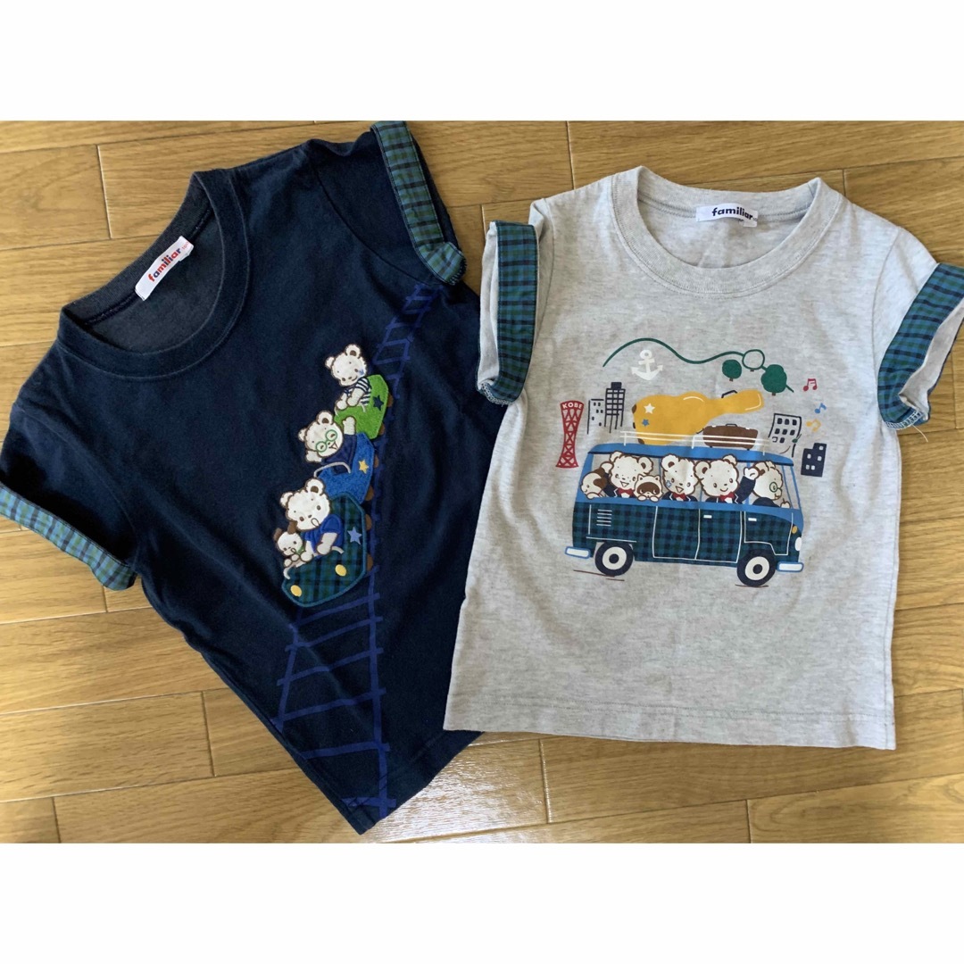 familiar(ファミリア)のファミリア Tシャツ 100   キッズ/ベビー/マタニティのキッズ服男の子用(90cm~)(Tシャツ/カットソー)の商品写真