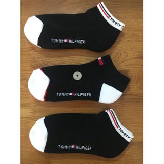 トミーヒルフィガー(TOMMY HILFIGER)の新品トミーヒルフィガーTOMMY HILFIGERメンズ3足セット4555(ソックス)