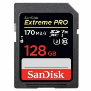 サンディスク Sandisk Extreme pro SDカード　128GB