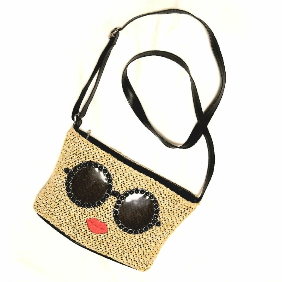 a-jolie(アジョリー)のa-jolie アジョリー ショルダー BAG 刺繍ビジュー サコッシュ バッグ レディースのバッグ(ショルダーバッグ)の商品写真