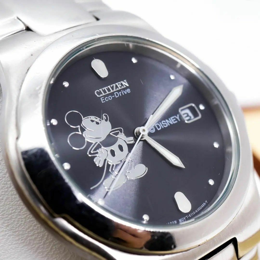 出品物一覧はこちらbyAC◆希少 稼働 CITIZEN Eco-Drive 腕時計 ソーラー ディズニーw