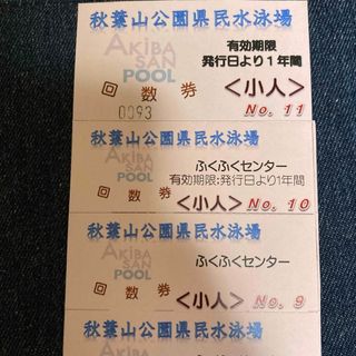 秋葉山公園県民水泳場（有効期限：令和6年6月30日）こども(プール)