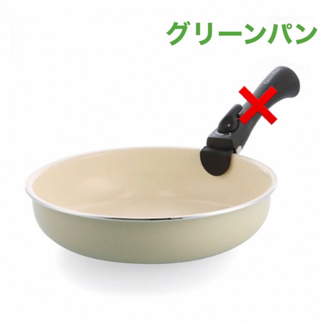 ★非売品★ グリーンパン　フライパン26cm【新品/未使用】 インテリア/住まい/日用品のキッチン/食器(鍋/フライパン)の商品写真