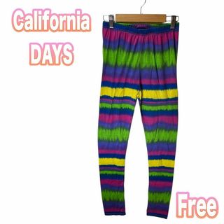 新品未使用　California DAYS スパッツ　レギンス　Free(レギンス/スパッツ)