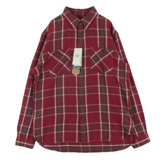 ダブルアールエル(RRL)のRRL ダブルアールエル 長袖シャツ for Ron Herman Check Work Shirt ロンハーマン チェック ワークシャツ ネルシャツ【極上美品】【中古】(シャツ)