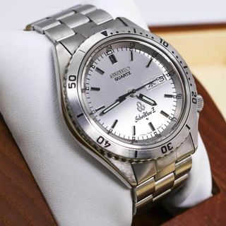 セイコー(SEIKO)の◆希少 稼働 SEIKO SilverWave Z 腕時計 レア 回転ベゼル t(腕時計(アナログ))