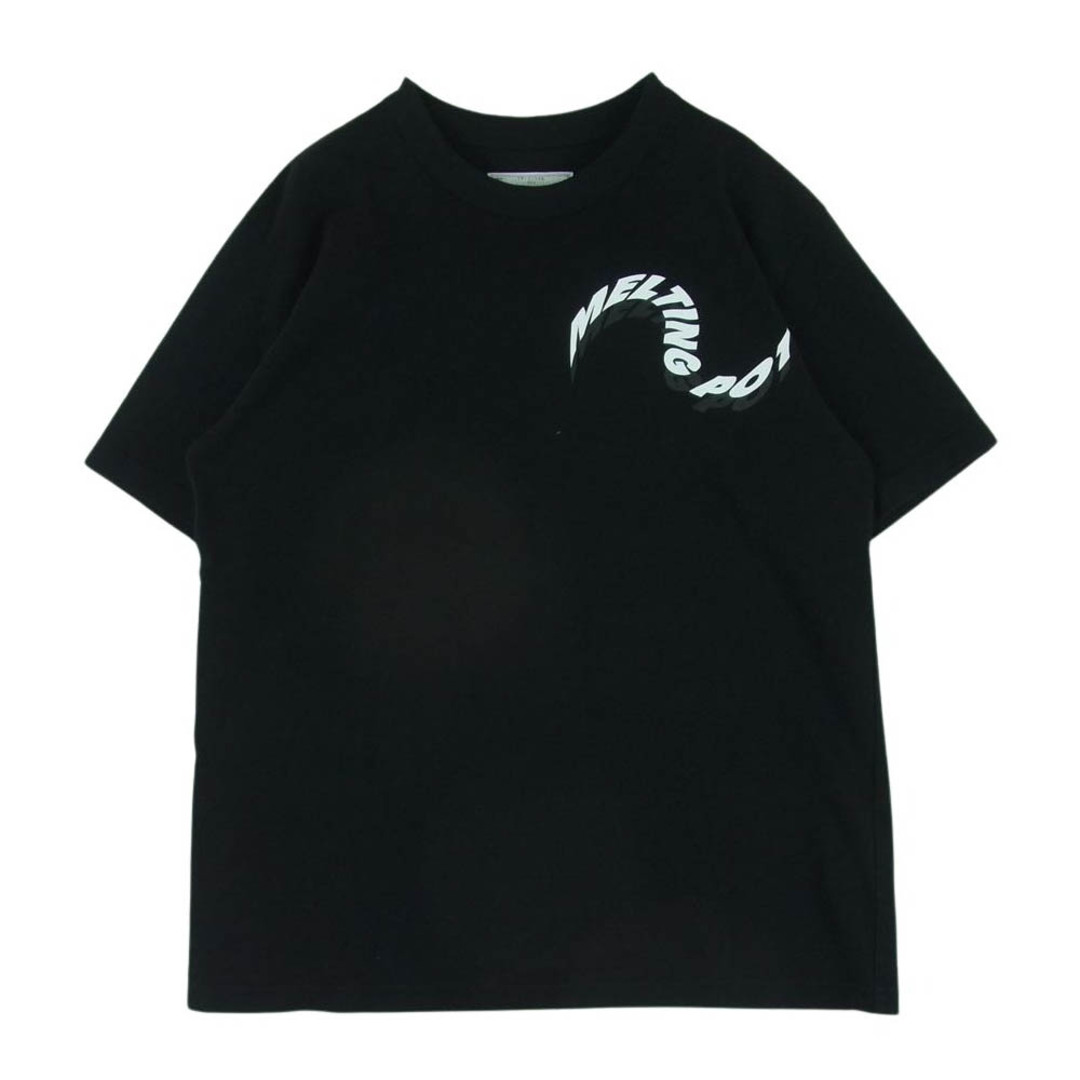 sacai(サカイ)のSacai サカイ Ｔシャツ 19-0004S Melting Pot T-shirts メルティングポット クルーネック プリント 半袖 Tシャツ ブラック ブラック系 3【中古】 メンズのトップス(シャツ)の商品写真