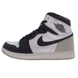 ナイキ(NIKE)のNIKE ナイキ スニーカー 555088-108 AIR JORDAN 1 RETRO HIGH OG 1 レトロ ハイ オリジナル ハイカット スニーカー ブラック系 ホワイト系 27.0cm【中古】(スニーカー)