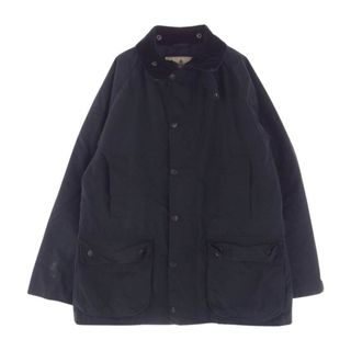 Barbour - Barbour バブアー ジャケット MWX0722NY92 国内正規品 GAMEFAIR WAX JACKET 3ワラント ゲームフェアー ワックスコットン オイルドジャケット ネイビー系 L【中古】