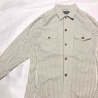 CHAPS - 【美品】chaps ralph laurenチャップス ストライプジャケット L