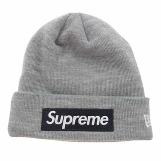 シュプリーム(Supreme)のSupreme シュプリーム ニットキャップ 22AW New Era Box Logo Beanie ニューエラ ボックスロゴ ビーニー ニット キャップ グレー系【中古】(その他)