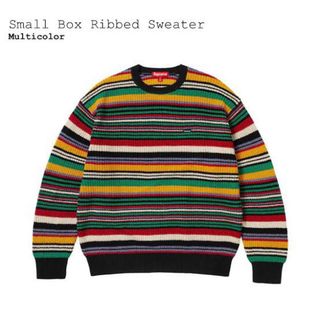 シュプリーム(Supreme)のSmall Box Ribbed Sweater Multicolor(ニット/セーター)