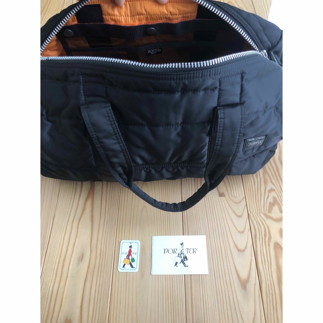 送料込☆ポーター☆ボストンバッグL(黒)☆吉田カバン☆タンカー 送料込☆ポーター☆ボストンバッグL(黒)☆吉田カバン☆タンカー