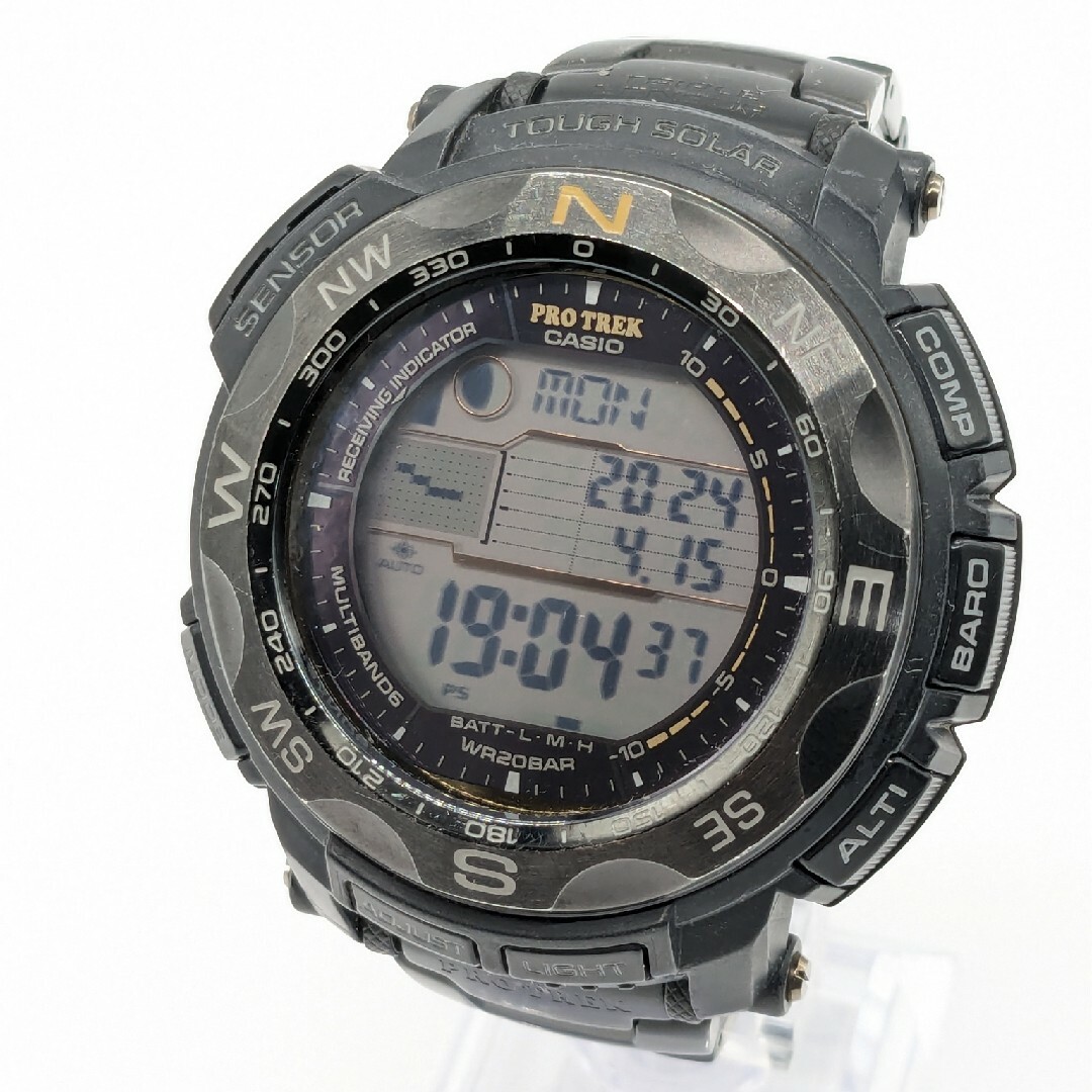 希少 CASIO PROTREK PRW-2500YT 電波ソーラー ブラック メンズの時計(腕時計(デジタル))の商品写真