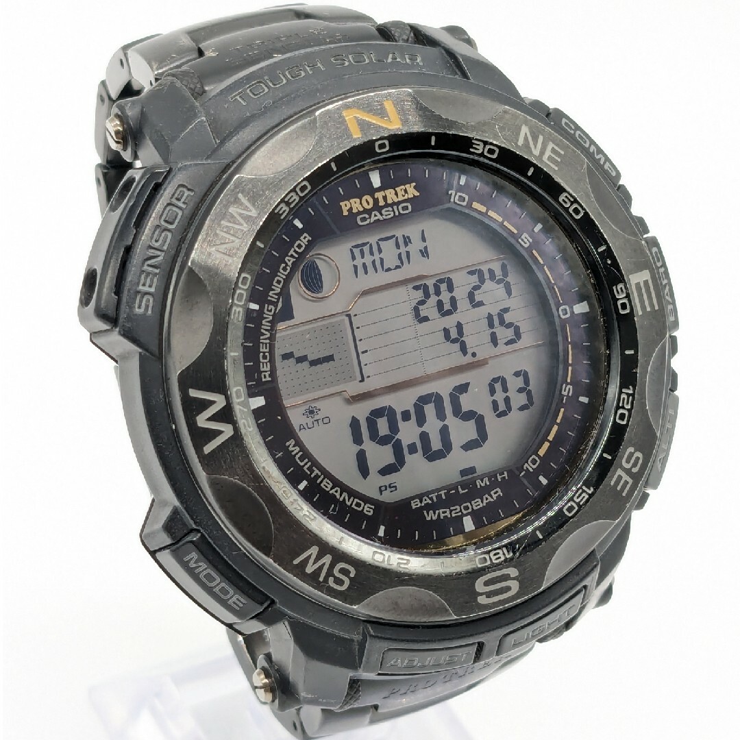 希少 CASIO PROTREK PRW-2500YT 電波ソーラー ブラック メンズの時計(腕時計(デジタル))の商品写真