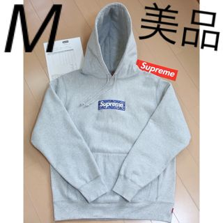 シュプリーム(Supreme)の美品 タグ付き Supreme バンダナ パーカー bandana ボックスロゴ(パーカー)