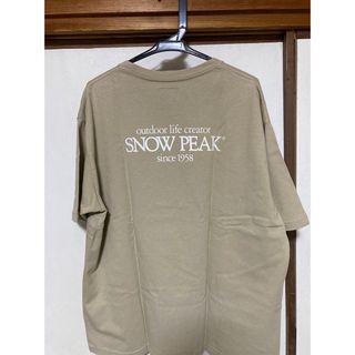 スノーピーク(Snow Peak)のスノーピーク　tシャツ　ジャーナル別注　L(Tシャツ/カットソー(半袖/袖なし))