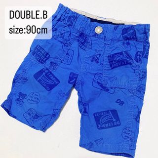 ダブルビー(DOUBLE.B)のmiki house     DOUBLE.B    ハーフパンツ　総柄 (パンツ/スパッツ)