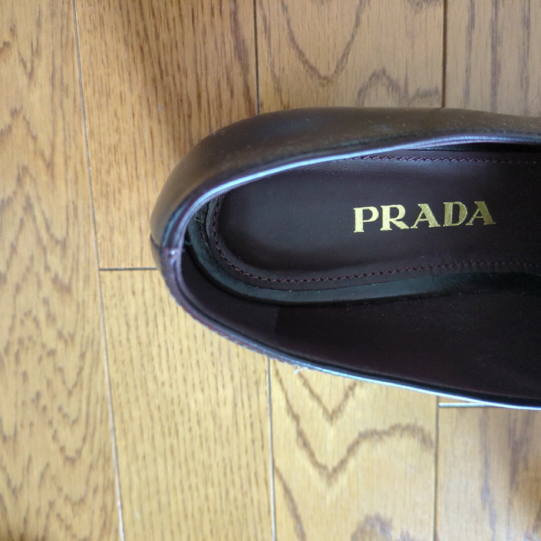 PRADA(プラダ)のPRADA　37 厚底ローファー レディースの靴/シューズ(ローファー/革靴)の商品写真