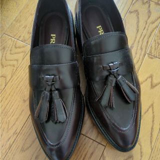 プラダ(PRADA)のPRADA　37 厚底ローファー(ローファー/革靴)