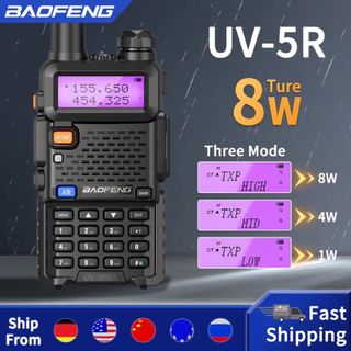 【最安値】UV-5R　8W　ハンディ無線機