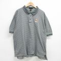 XL★古着 IZOD 半袖 ブランド ポロ シャツ メンズ 90年代 90s ラスベガス 大きいサイズ コットン グレー系他 【spe】 24apr19 中古 トップス