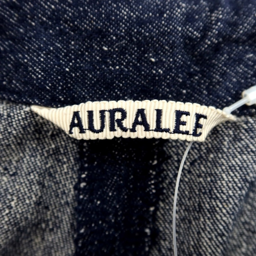 AURALEE(オーラリー)の【中古】オーラリー AURALEE シルク イージーパンツ ネイビー【サイズ1】【レディース】 レディースのパンツ(その他)の商品写真