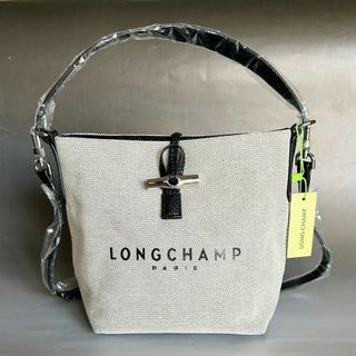 ロンシャン(LONGCHAMP)の定価5.1万 ロンシャン プリアージュ ロゾ クロスボディバッグ  エクリュ (ショルダーバッグ)