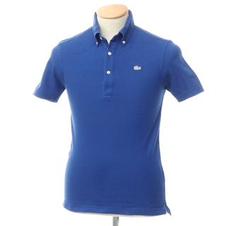 ラコステ(LACOSTE)の【中古】ラコステ LACOSTE 鹿の子コットン 半袖ポロシャツ ブルー【サイズ2】【ユニセックス】(ポロシャツ)