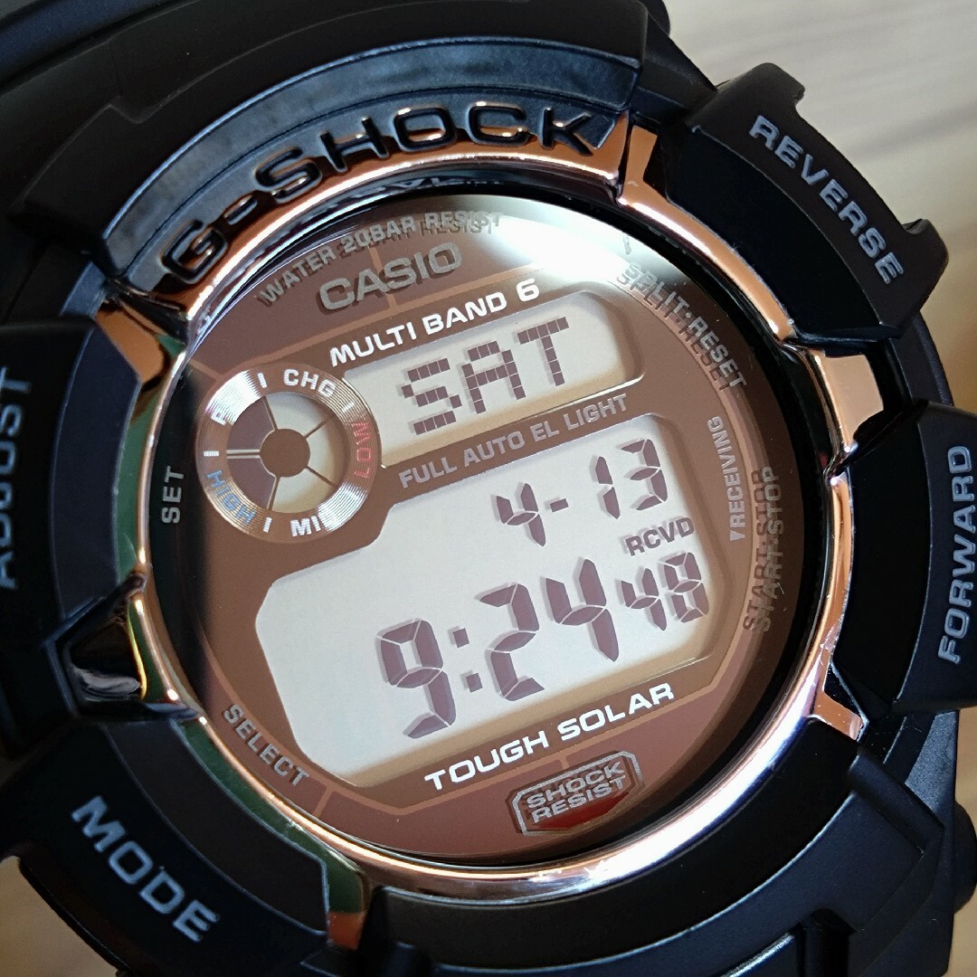 G-SHOCK(ジーショック)のCASIO G-SHOCK GW-2310 電波ソーラー メンズ腕時計 ブラック メンズの時計(腕時計(デジタル))の商品写真