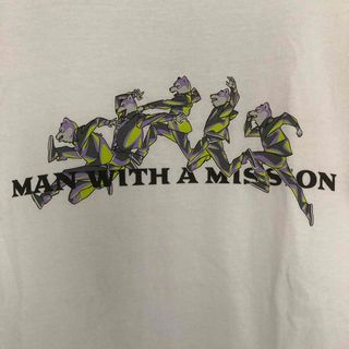 マンウィズアミッション(MAN WITH A MISSION)のマンウィズ　Tシャツ　Lサイズ　MWAW(Tシャツ/カットソー(半袖/袖なし))