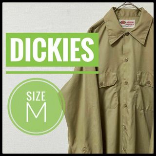 ディッキーズ(Dickies)の90s 古着 Dickies ワークシャツ M オーバーサイズ ゆるだぼ(Tシャツ/カットソー(七分/長袖))