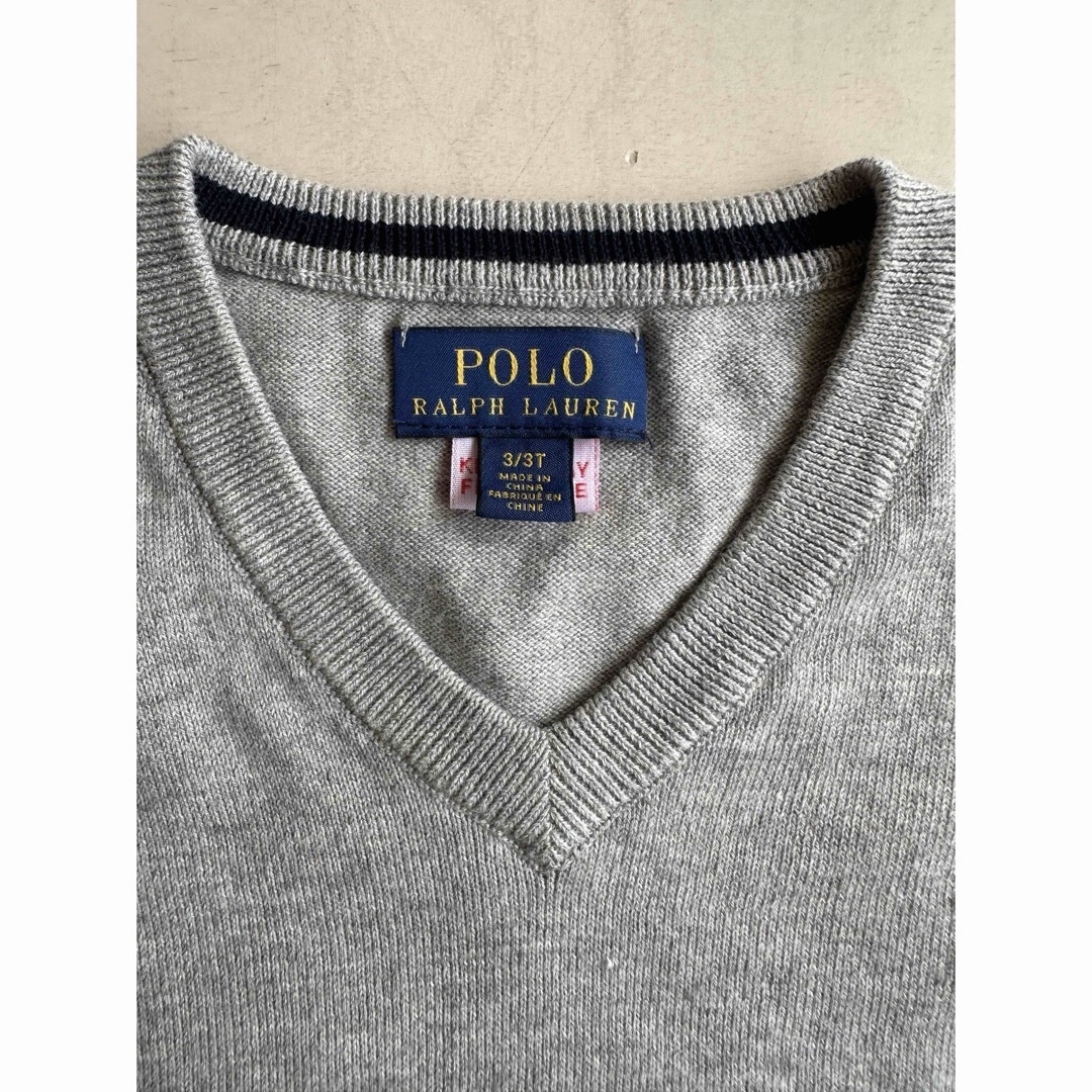 Ralph Lauren(ラルフローレン)の美品【ラルフローレン】KIDSセーター キッズ/ベビー/マタニティのキッズ服男の子用(90cm~)(ニット)の商品写真