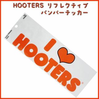 HOOTERS リフレクティブ バンパー ステッカー【フーターズ 】(その他)