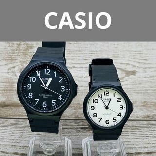 カシオ(CASIO)の動作品　ペア　カシオ　ラバー　腕時計　メンズ　レディース　定価1万円(腕時計(アナログ))