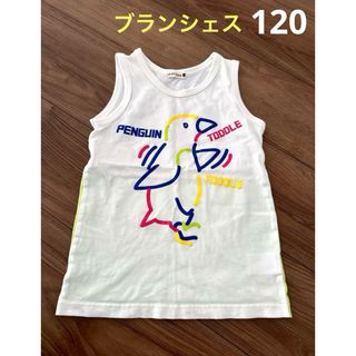 ブランシェス(Branshes)の【ブランシェス】ペンギンタンクトップ(ノースリーブ)120(Tシャツ/カットソー)