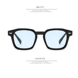【UVカット】レディース メンズ ブルー ブラック オシャレ シンプル メガネ(サングラス/メガネ)