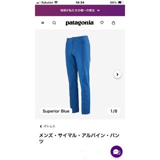 パタゴニア(patagonia)の値下げ　パタゴニア　アルパインパンツ(その他)