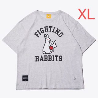 エフアールツー(#FR2)の新品 FR2 RAZOR FIGHTING RABBITS Tシャツ L サイズ(Tシャツ/カットソー(半袖/袖なし))