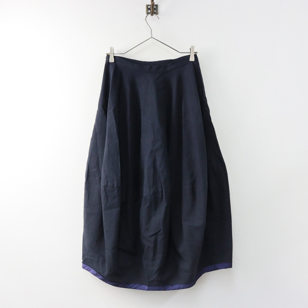 定価6.6万 ユーモレスク humoresque balloon skirt バルーンスカート 36/コットンリネン ロング【2400013831673】 レディースのスカート(ひざ丈スカート)の商品写真