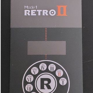 Mode1 RETRO II ウルフブラック　未使用品(スマートフォン本体)