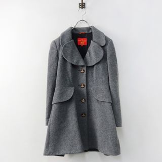 ヴィヴィアンウエストウッド レッドレーベル Vivienne Westwood RED LABEL ウール ラブコート 3/グレー トップス  ◇【2400013833004】