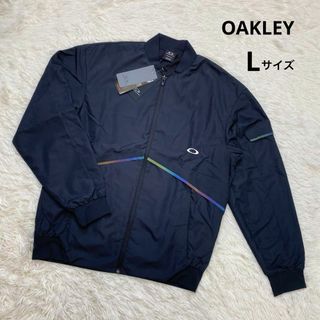 オークリー(Oakley)の【新品】オークリー　OAKLEY　ジャケット　MA-1　メンズ　黒　L(ウエア)