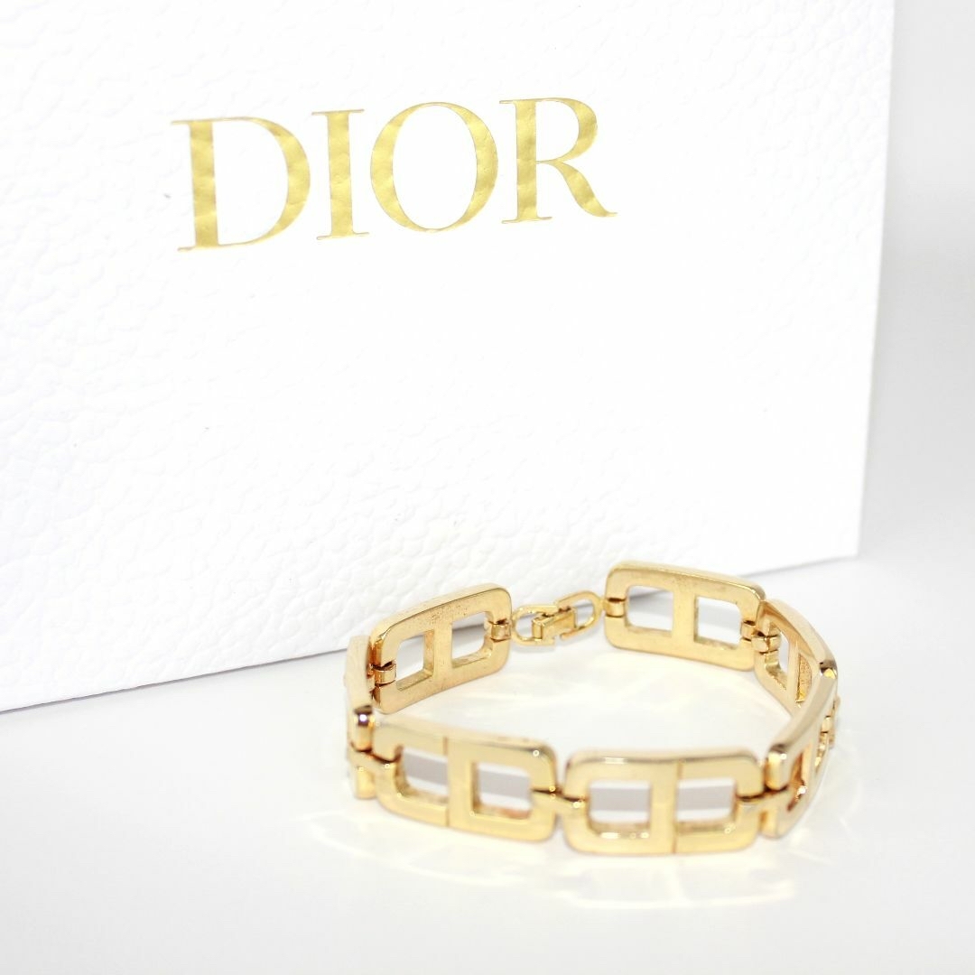 Christian Dior(クリスチャンディオール)のChristian Dior ディオール ロゴ ブレスレット アクセサリー レディースのアクセサリー(ブレスレット/バングル)の商品写真