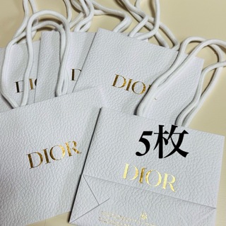 クリスチャンディオール(Christian Dior)の《まとめ売り》ディオール/少サイズショッパー5枚(ショップ袋)