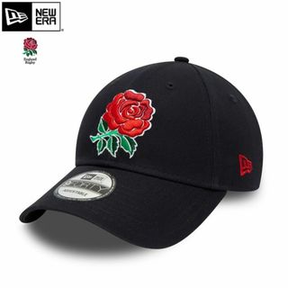 ニューエラー(NEW ERA)の★送料無料★UK直輸入★ニューエラ★イングランド ローズ キャップ★紺x紺赤★(キャップ)